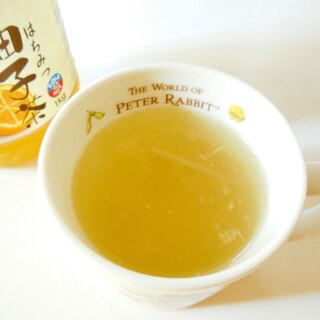 ほっと柚子茶